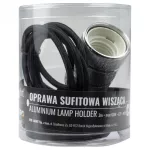 Oprawa sufitowa wisząca 2m E27 Chrom