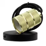 Oprawa sufitowa wisząca 2m E27 Złoto