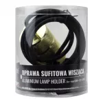 Oprawa sufitowa wisząca 2m E27 Złoto