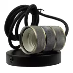 Oprawa sufitowa wisząca 2m E27 Brąz