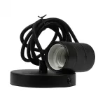 Oprawa sufitowa wisząca 2m E27 Czerń mat