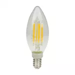 FILAMENT CANDLE E14 6W 2700K 720lm