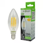 FILAMENT CANDLE E14 6W 2700K 720lm