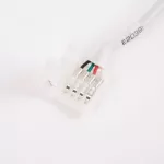 Złączka LED RGB 10mm 4 piny / zatrzask