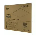 Panel LED Backlit 60W 6000lm 595x595x30 6500K