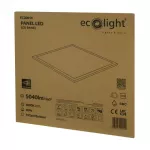 Panel LED 595x595 40W 3000K 3600lm IP20 BIAŁY