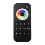 Pilot RT10 do sterowników RGB+CCT 4-strefowy dotykowy czarny