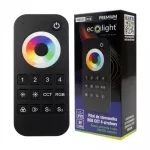 Pilot RT10 do sterowników RGB+CCT 4-strefowy dotykowy czarny