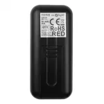 Pilot RT5 RF do sterowników RGB+CCT dotykowy czarny