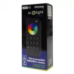 Pilot RT9 RF do sterowników RGB&amp;RGBW 4-strefowy dotykowy czarny