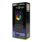 Pilot RT4 RF do sterowników RGB&amp;RGBW dotykowy czarny