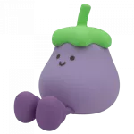 MARY'S LAMPKA NOCNA LED BAKŁAŻAN