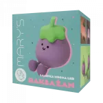 MARY'S LAMPKA NOCNA LED BAKŁAŻAN