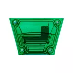 X10/CE/M3B/GL X10 maxi, część optyczna, zielona soczewka