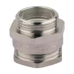 CAP611774 Dławnica brąz niklowany z nakrętką ISO 16