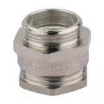 CAP612574 Dławnica brąz niklowany z nakrętką ISO 25