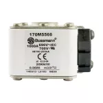 170M5566 Wkładka szybka, 1000 A, AC 690 V, size 2, 61 x 77 x 51 mm, aR, IEC, UL, wskaźnik K, flush end, 16 UNC