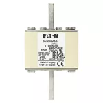 170M5008 Wkładka szybka, 400 A, AC 690 V, DIN 2, 61 x 61 x 108 mm, aR, DIN, IEC, pojedynczy wskaźnik, rozstaw 80 mm