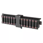 RSFB6312 RED SPOT FUSEBANK 63A 660V AC 12 WAY