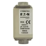 170M2763 Wkładka szybka, 80 A, AC 690 V, rozmiar 00, 30 x 62 x 64 mm, aR, IEC, pojedynczy wskaźnik