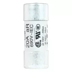 FWP-20A22FI 20A 700V 22X58 cylindryczna do półprzewodników, wybijak 14 X 58MM