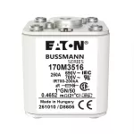 170M3516 Wkładka szybka, 250 A, AC 690 V, compact size 1, 45 x 59 x 51 mm, aR, IEC, UL