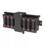 RSFB636 RED SPOT FUSEBANK 63A 660V AC 6 WAY