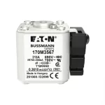 170M3567 Wkładka szybka, 315 A, AC 690 V, compact size 1, 45 x 59 x 51 mm, aR, IEC, UL, wskaźnik K, 18 UNC