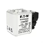 170M3567 Wkładka szybka, 315 A, AC 690 V, compact size 1, 45 x 59 x 51 mm, aR, IEC, UL, wskaźnik K, 18 UNC