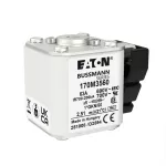 170M3560 Wkładka szybka, 63 A, AC 690 V, compact size 1, 45 x 59 x 51 mm, aR, IEC, UL, wskaźnik K, 18 UNC