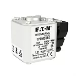 170M3560 Wkładka szybka, 63 A, AC 690 V, compact size 1, 45 x 59 x 51 mm, aR, IEC, UL, wskaźnik K, 18 UNC