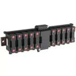 RSFB2010 RED SPOT FUSEBANK 20A 660V AC 10 WAY