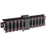 RSFB2010 RED SPOT FUSEBANK 20A 660V AC 10 WAY