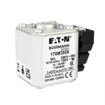 170M3559 Wkładka szybka, 50 A, AC 690 V, compact size 1, 45 x 59 x 51 mm, aR, IEC, UL, wskaźnik K, 18 UNC