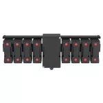 RSFB1008 RED SPOT FUSEBANK 100A 660V AC 8 WAY