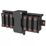 RSFB326 RED SPOT FUSEBANK 32A 660V AC 6 WAY