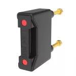 RS63P RED SPOT 63A BACK STUD CONNECTED BLACK