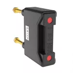 RS63P RED SPOT 63A BACK STUD CONNECTED BLACK