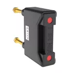 RS63P RED SPOT 63A BACK STUD CONNECTED BLACK