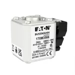 170M3566 Wkładka szybka, 250 A, AC 690 V, compact size 1, 45 x 59 x 51 mm, aR, IEC, UL, wskaźnik K, 18 UNC