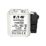 170M3566 Wkładka szybka, 250 A, AC 690 V, compact size 1, 45 x 59 x 51 mm, aR, IEC, UL, wskaźnik K, 18 UNC