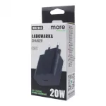 Ładowarka sieciowa 20W USB-C czarna