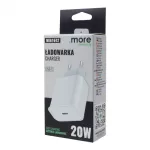 Ładowarka sieciowa 20W USB-C biała