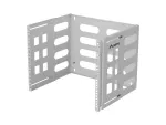 UCHWYT ŚCIENNY RACK 19" 8U 497X400/240 SZARY LANBERG