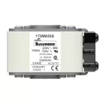 170M6569 Wkładka szybka, 1600 A, AC 690 V, rozmiar 3, 76 x 92 x 65 mm, aR, IEC, UL, wskaźnik typu K