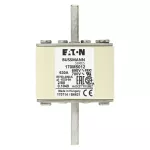 170M5012 Wkładka szybka, 630 A, AC 690 V, DIN 2, 61 x 61 x 108 mm, aR, DIN, IEC, pojedynczy wskaźnik, rozstaw 80 mm