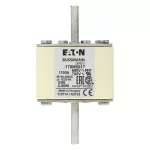 170M5017 Wkładka szybka, 1100 A, AC 600 V, DIN 2, 61 x 61 x 108 mm, aR, DIN, IEC, pojedynczy wskaźnik, rozstaw 80 mm