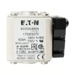 170M3473 Wkładka szybka, 630 A, AC 690 V, compact size 1, aR, IEC, UL