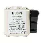 170M3473 Wkładka szybka, 630 A, AC 690 V, compact size 1, aR, IEC, UL