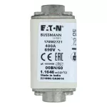 170M2721 Wkładka szybka, 400 A, AC 690 V, rozmiar 00, 30 x 48 x 64 mm, aR, IEC, wskaźnik optyczny